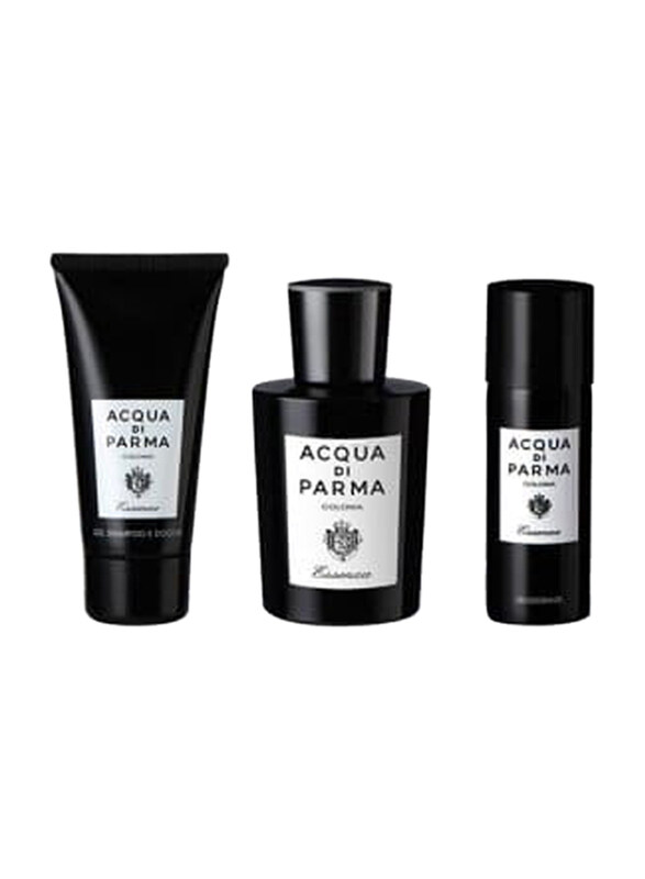 

Acqua Di Parma Colonia Essenza 3-Piece Gift Set for Men, 100ml EDC, 75ml Hair & Shower Gel, 50ml Deodorant