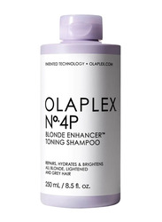 Olaplex No.4P Blonde Enhancer Toning Hair Shampoo for Damaged Hair, 250ml