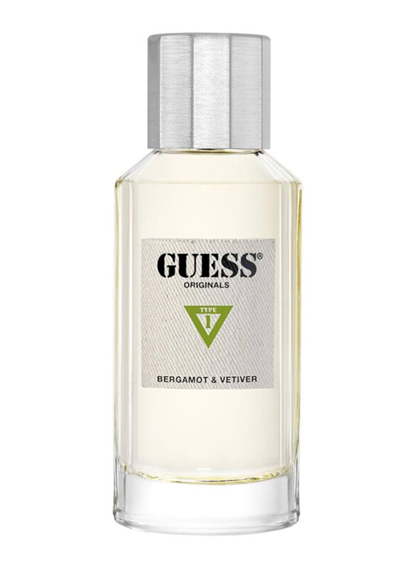 

Guess Originals Type 1 Bergamot & Vetiver 100ml EDP Perfume Unisex