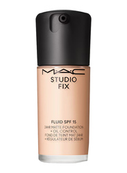 Mac Studio Fix Fluid SPF 15 Foundation, 30ml, NW 10, Beige