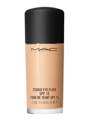 Mac Studio Fix Fluid SPF 15 Foundation, 30ml, NC 25, Beige