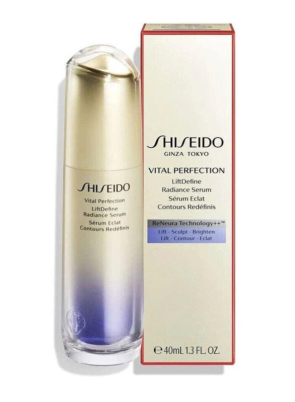 

Shiseido Vital-Perfection Lift define Radiance Serum Reneura Technology + Face & Neck Serum, 40ml