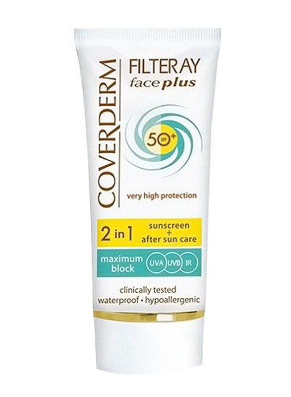 

Coverderm Filteray Face Plus Normal SPF 50 Tinted, 50ml