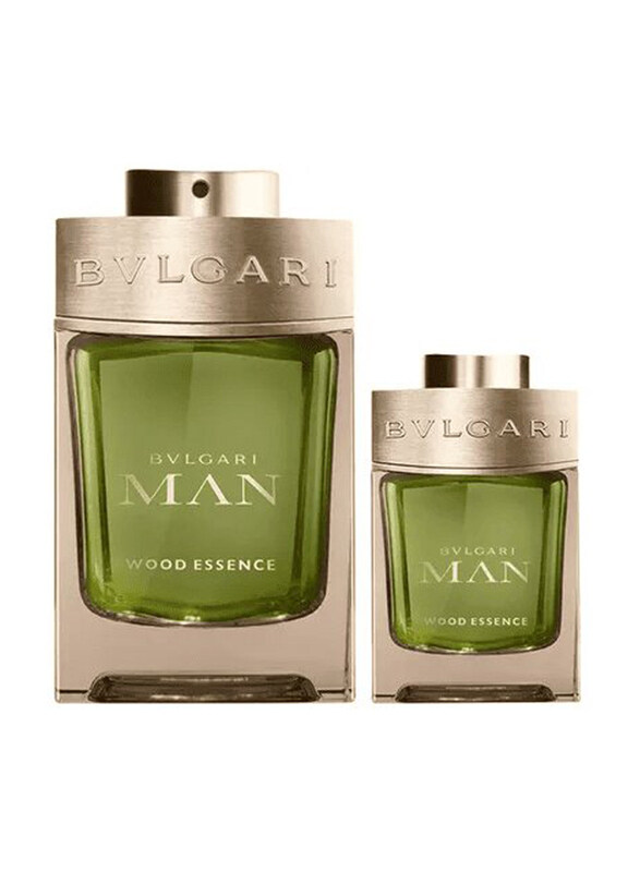 

Bvlgari Man Wood Essence 2-Piece Gift Set for Men, 100ml EDP Perfume, 15ml EDP Perfume