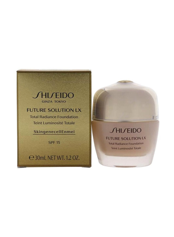 Shiseido Future Solution Lx Total Radiance Foundation, 30ml, #04 Rose, Beige