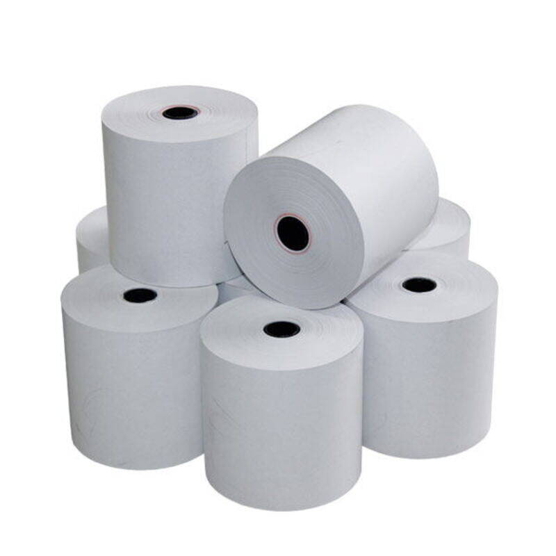 

Hassan & Brothers 80x80mm Thermal Paper Rolls, Cash Register Roll, Receipt Printing, POS Paper till rolls, 65Gsm