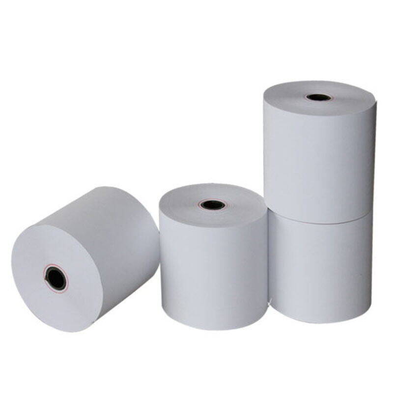 

Hassan & Brothers 80x80mm Thermal Paper Rolls, 80 mtr Length Cash Register Roll, Receipt Printing, POS Paper till rolls, 48Gsm