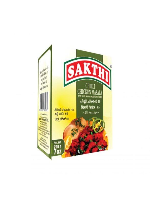 

Sakthi Chilli Chicken Masala 200g Authentic South Indian Flavors in Every Bite
