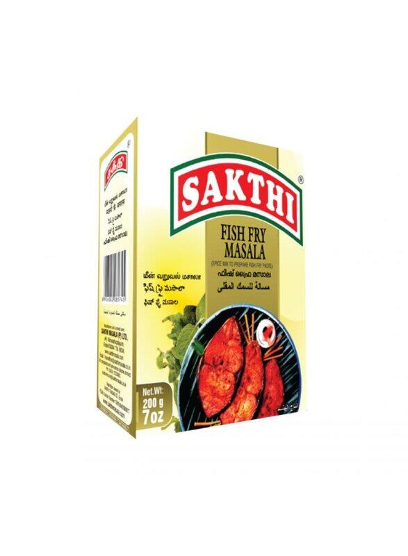 

Sakthi Fish Fry Masala 200g Authentic South Indian Blend for Irresistible Fish Delicacies