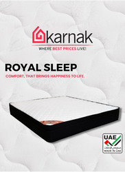 Karnak Royal Sleep Euro Top Bonnell Spring Mattress, HC Queen, Multicolour