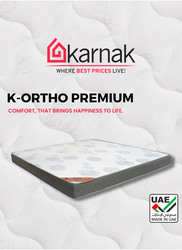 Karnak K-Ortho Premium Extra Firm Feel Medical Mattress, USA California King, Multicolour