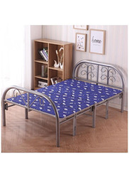 Karnak Steel Metal Foldable Bed Heavy Duty Folding Bed, Multicolour