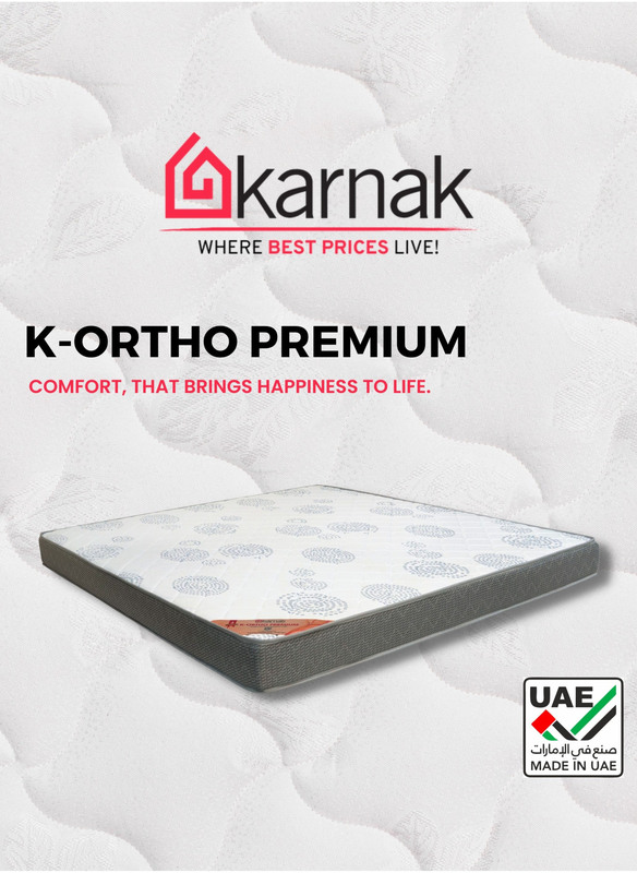 Karnak K-Ortho Premium Medical Mattress, HC Wide Single, Multicolour