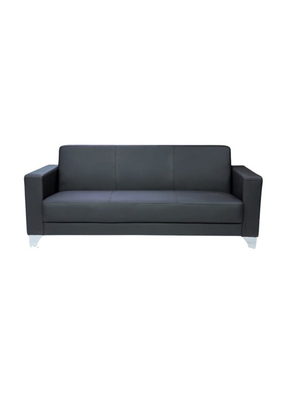 Karnak Luxury Modern Design 5 Seater Sofa Set, Black