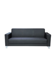 Karnak Luxury Modern Design 5 Seater Sofa Set, Black