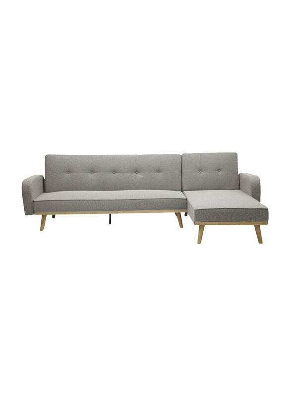 

Karnak Modern Three Seater Fabric Sofa Bed with Wooden Legs, Assorted