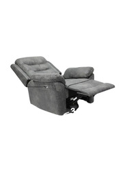 Karnak 360° Degree Rotation and Electric Swing Recliner Single Sofa Chair, Grey