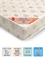 Karnak K-Ortho Plus Extra Firm Feel Medical Mattress, USA Queen, Multicolour