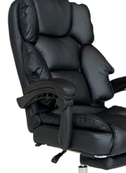 Karnak 360° Swivel Executive Office Gaming Chair, Black