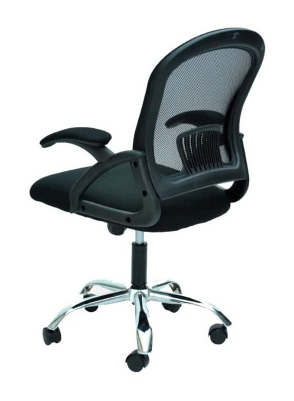 Karnak Executive Ergonomic Adjustable Height Mesh Office Chair with 360° Swivel, Black