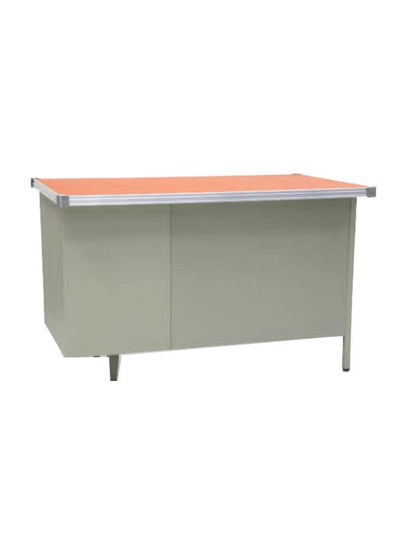 Karnak Metal Office Desk Contemporary Static Workstation Ideal, Multicolour