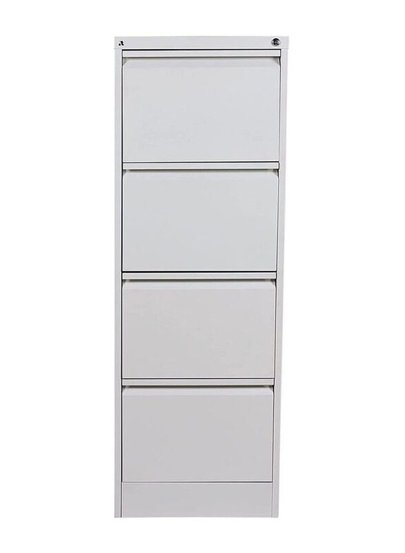 

Karnak 2 Doors Locker Steel Metal Storage Cabinet with Keys, Grey