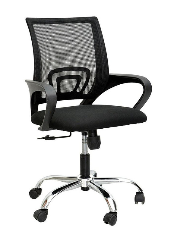 Karnak Executive Adjustable Height Mesh Office Chair with Swivel 360 Degree, Black