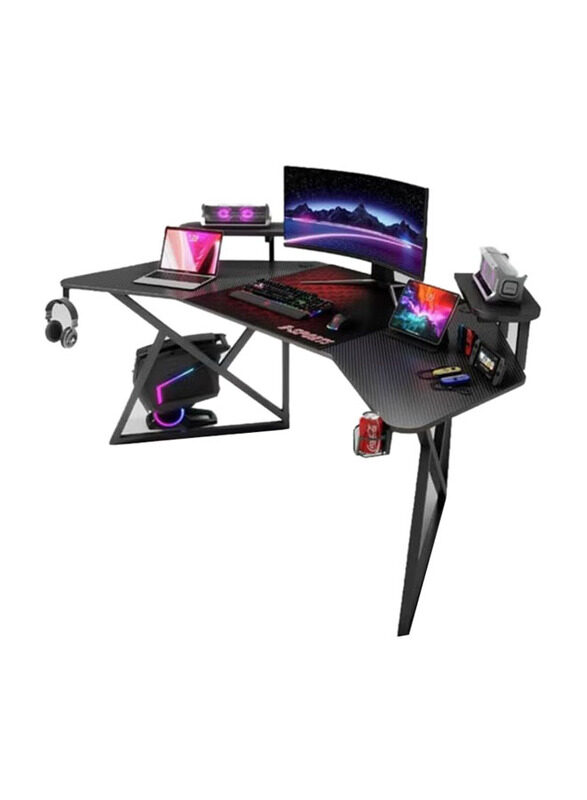 

Karnak 160cm Ergonomic Gaming & Computer Desk, Black