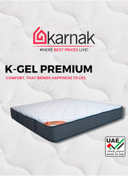 Karnak K-Gel Premium Memory Foam Soft Feel Medical Mattress, UK King, Multicolour