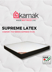 Karnak Supreme Latex Medium Firm Feel Mattress, EU King, Multicolour