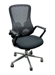 Kaarnak Ergonomic Executive Office Chair with Large Headrest, Black