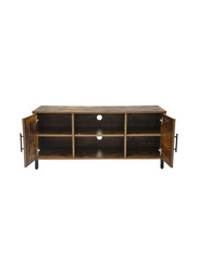 Karnak Stylish & Modern TV Cabinet with Wood Stand, Brown