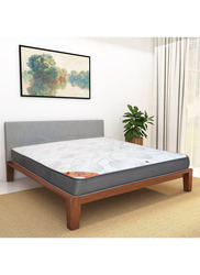 Karnak Orthopaedic Pocketed Spring Mattress with Medium Feel, 150 x 200 x 25cm, USA Queen Size / UK King, Multicolour