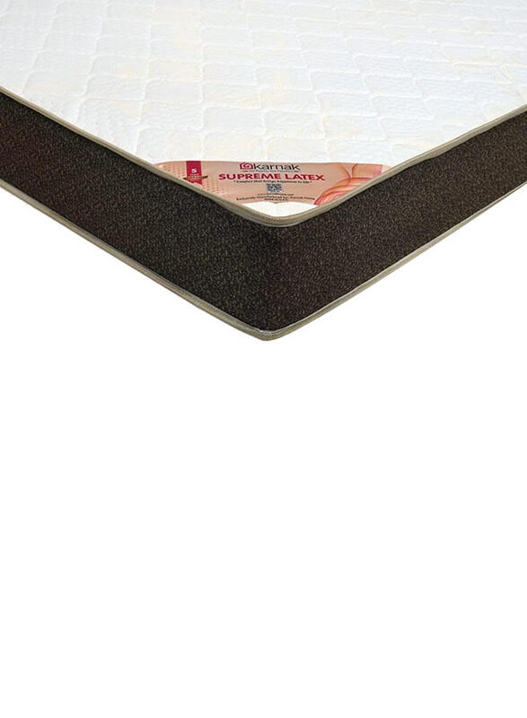 

Karnak Supreme Latex Medium Firm Feel Mattress, HC Wide Single, Multicolour
