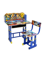 Karnak Transformers Adjustable Educational Study Table and Chair Set for Kids, Multicolour