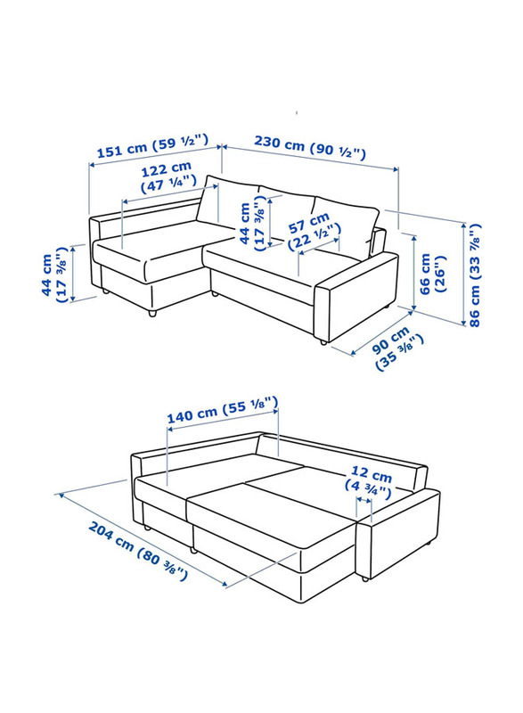 Karnak Modern Design 3 Seater Wooden Sofa Cum Bed, Grey