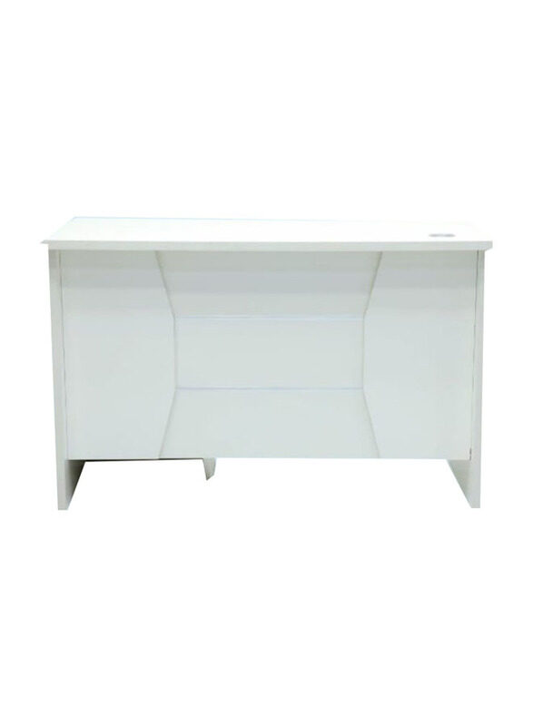 

Karnak Exclusive Ultra-Modern Wooden Executive Desks with Locker Drawers, White