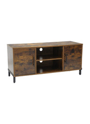 Karnak Stylish & Modern TV Cabinet with Wood Stand, Brown