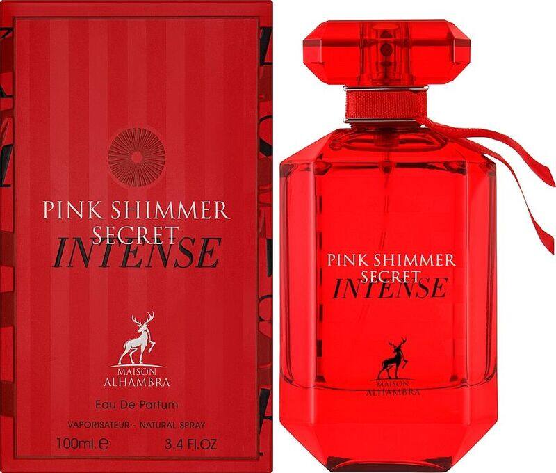 

Generic Pink Shimmer Secret Intense EDP Perfume-100Ml By Maison Alhambra