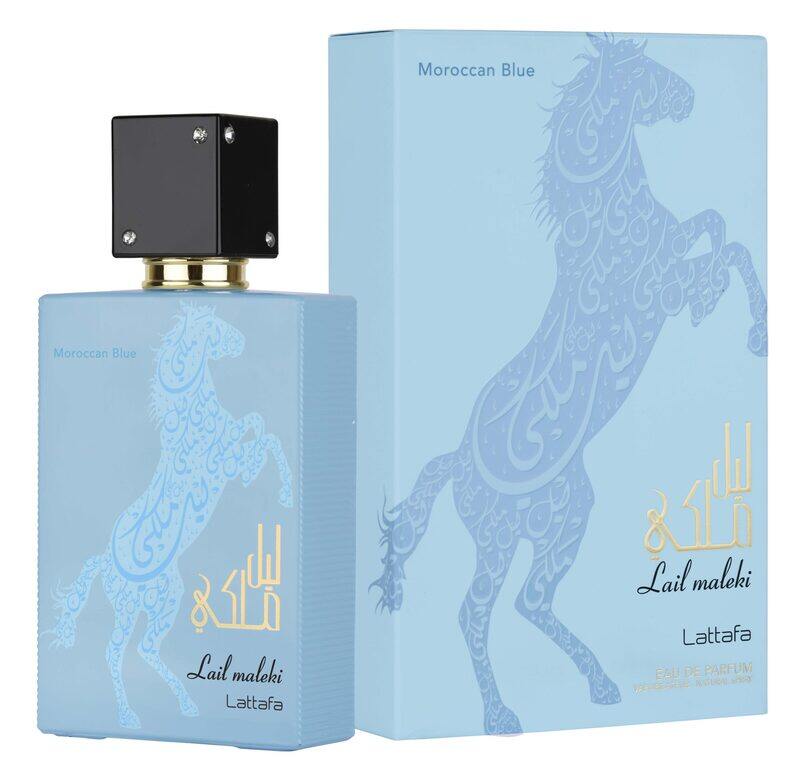 

Generic Lail Maleki Morrocan Blue EDP Perfume-100Ml By Lattafa