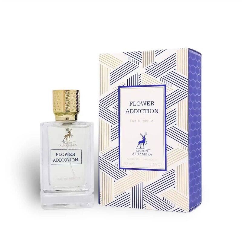 

Generic Narotic Flower in New Packing Flower Addiction EDP Perfume-100Ml By Maison Alhambra