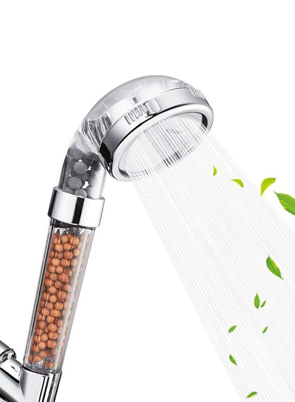 

As Seen On Tv Shower Head Filter for Water Saving, Silver