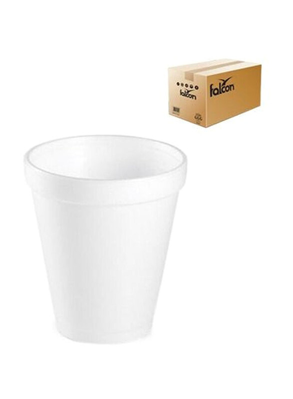 

Generic 8oz 500-Piece Disposable Light Weight Foam Cup, White