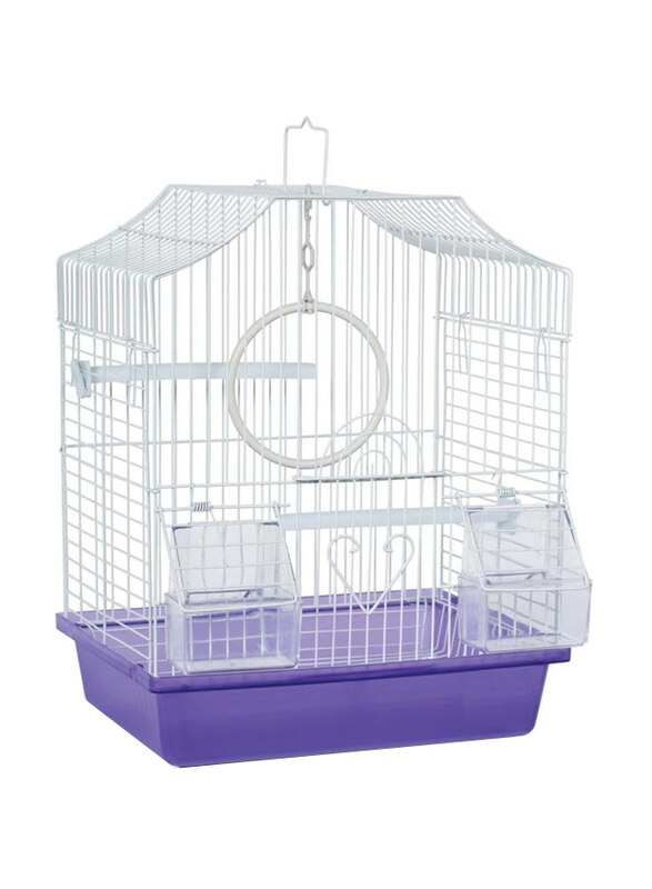 

Vsell24 Light Weight Hanging Bird Cage, Multicolour