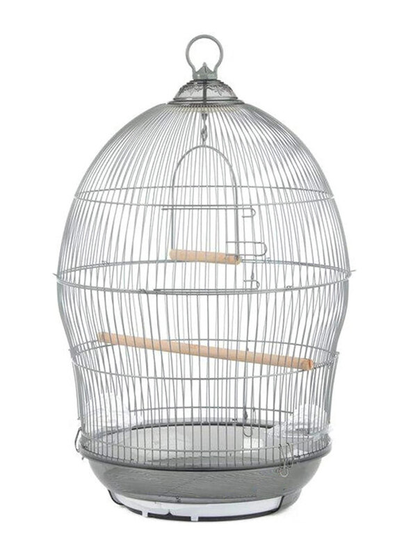 

Vsell24 Hanging Bird Cage, Grey