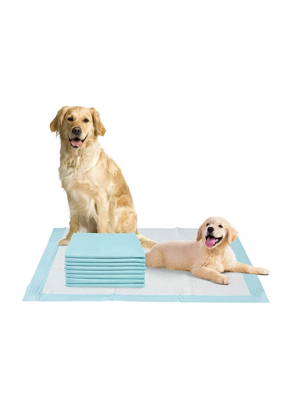

Vsell24 6 Layer Quick Absorbent Slip Toilet Pee Puppy Training Pads, Blue