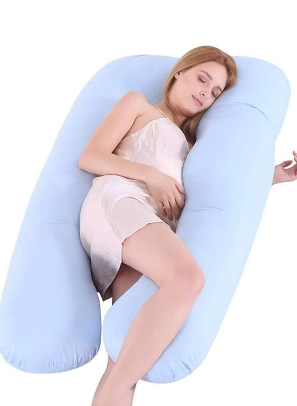 

Generic Maternity Pregnant Side Sleeping Pillow, Blue