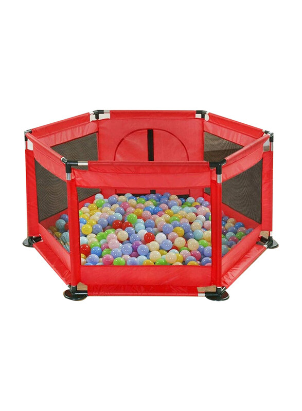 

Generic Portable Indoor/Outdoor Toddlers Activity Centre with Balls, Red