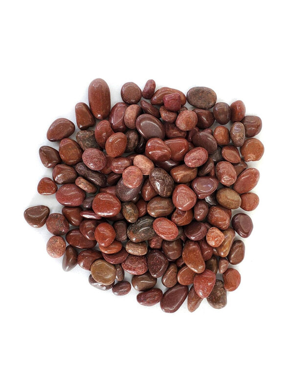 

Vsell24 Well Polished River Rocks, 2 Kg, Red