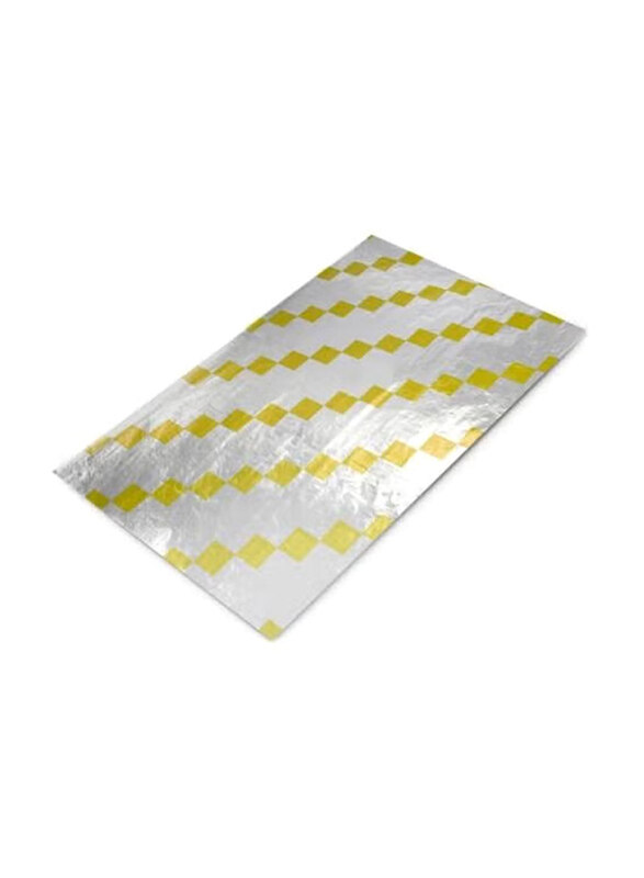 

Generic Multi Purpose Foil Wrap, 500 Sheets, Silver/Gold